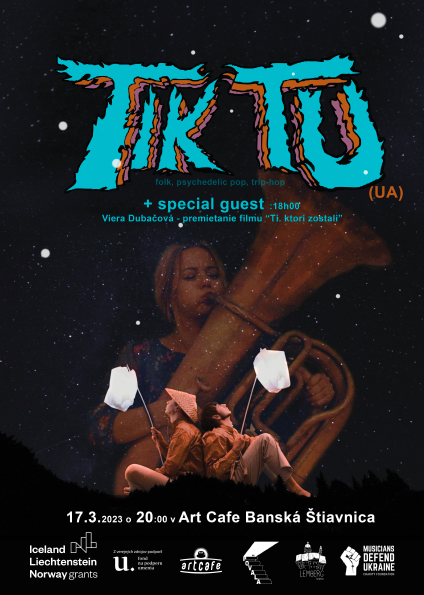 Tik Tu (UA) and a screening of Viera Dubačová movie, 17.3.2023