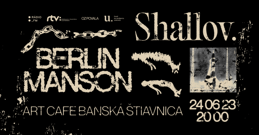 Shallov a Berlin Manson/ koncert 24.6.2023