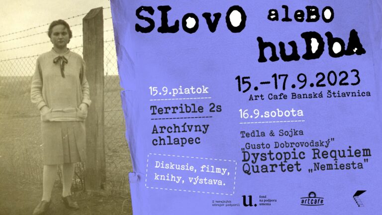 Festival SLovO aleBO huDbA, 15.9.-17.9.2023